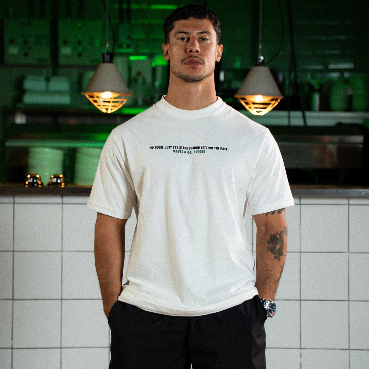 CAMISETA MAVES X GOL SKATE