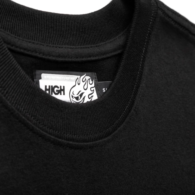 CAMISETA HIGH DROPPED BLACK