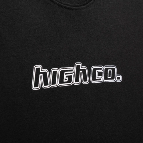 CAMISETA HIGH DOWNTOWN BLACK
