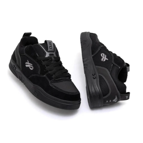 TENIS OUS FLUENTE PRETO CINZA ESSENCIAL