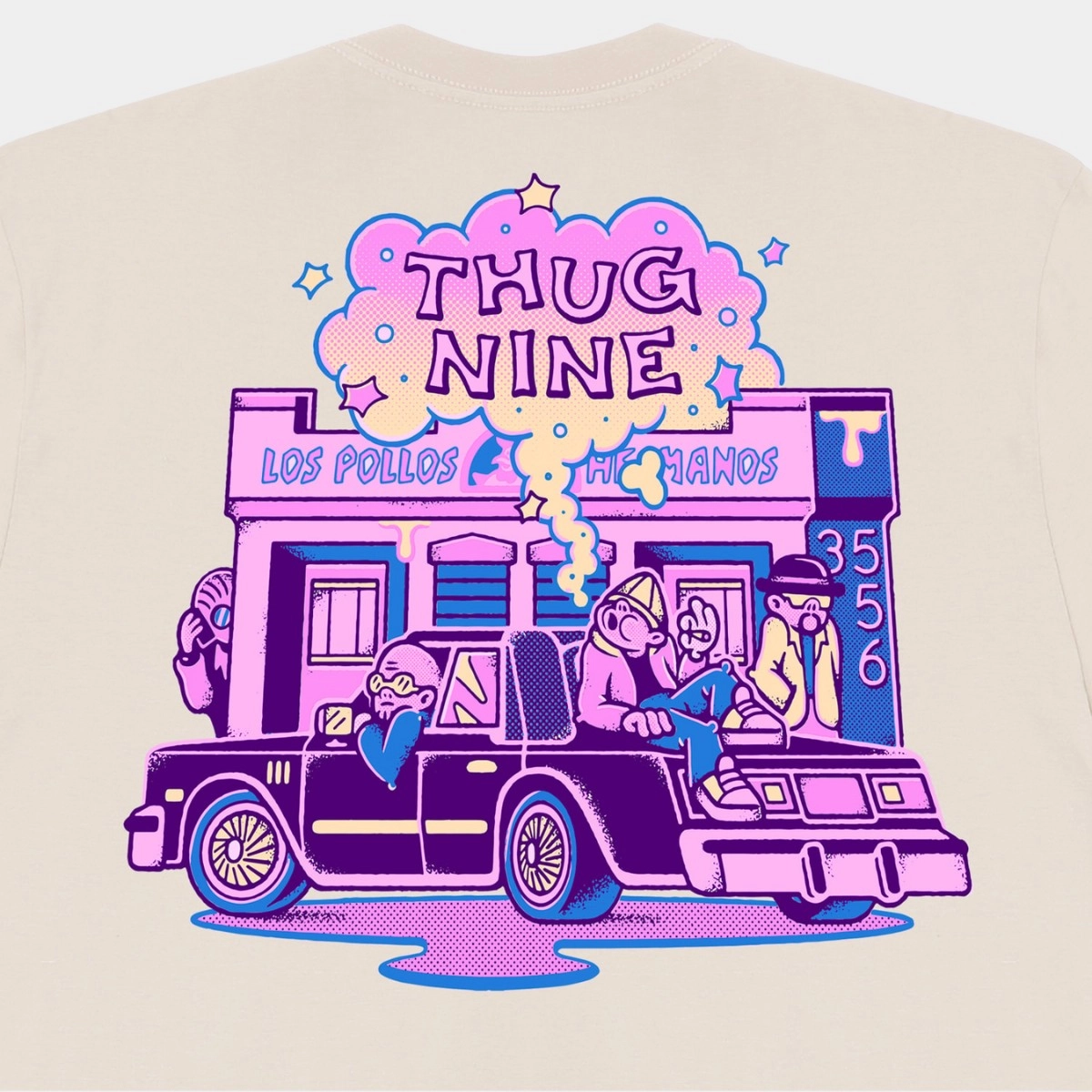 CAMISETA THUG HERMANOS