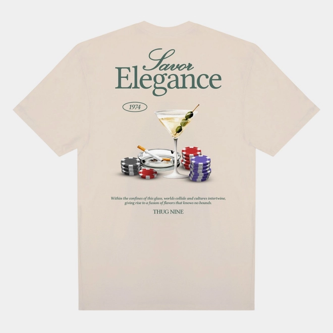 CAMISETA THUG NINE ELEGANCE