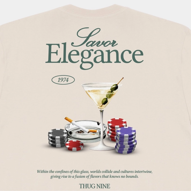CAMISETA THUG NINE ELEGANCE