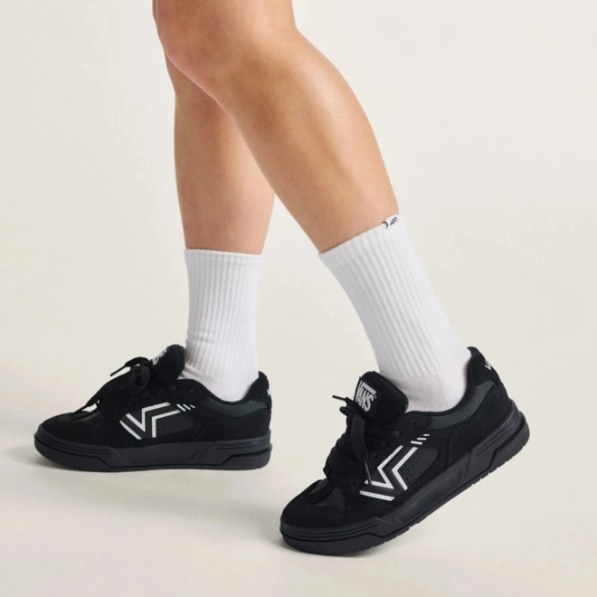 TENIS VANS UPLAND BLACK BLACK WHITE