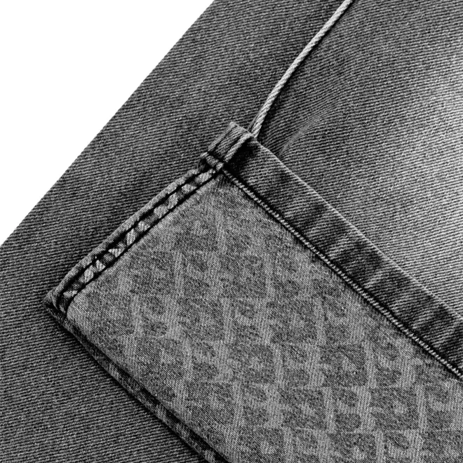 CALCA BARRA CREW JEANS PATTERN B
