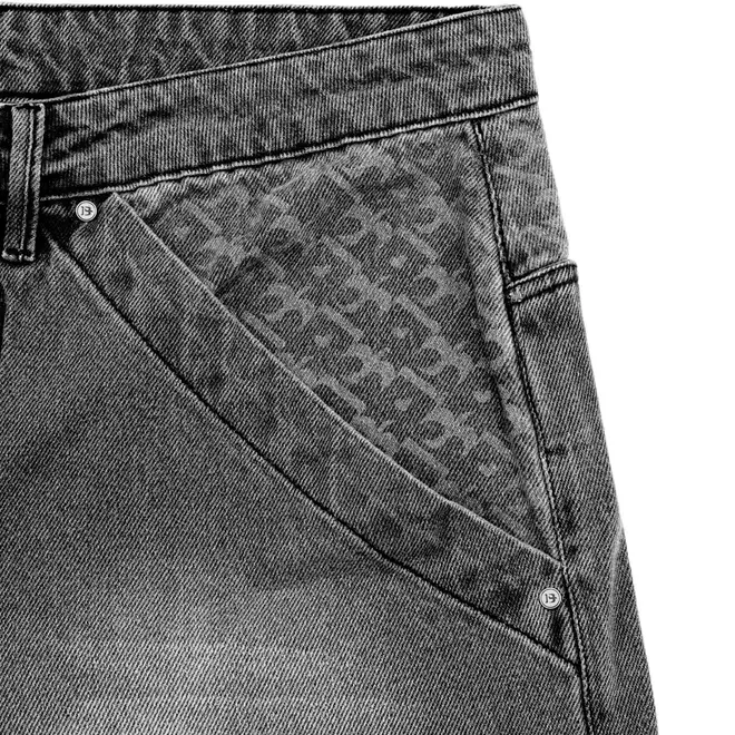 CALCA BARRA CREW JEANS PATTERN B