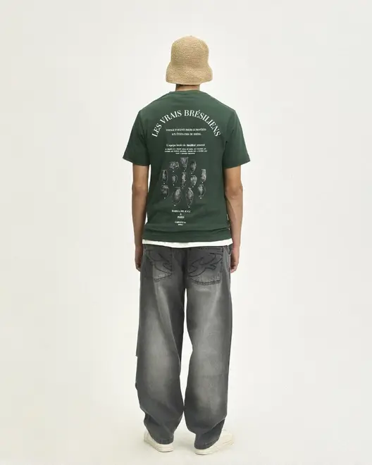 CALCA BARRA CREW JEANS PATTERN B