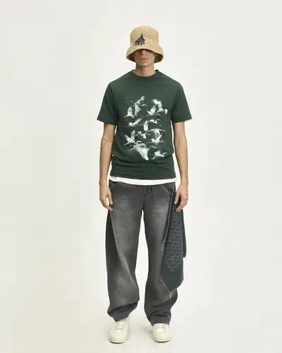 CALCA BARRA CREW JEANS PATTERN B