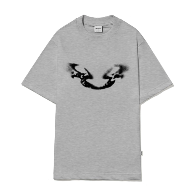 CAMISETA BARRA "B REFLEXO" ESPECTRO CINZA