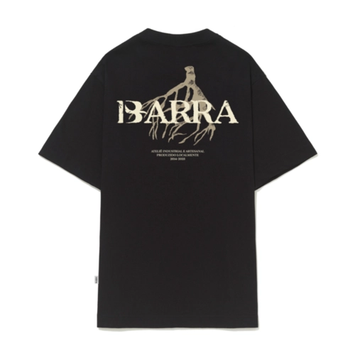 CAMISETA BARRA RAIZES INSTITUCIONAL PRETO