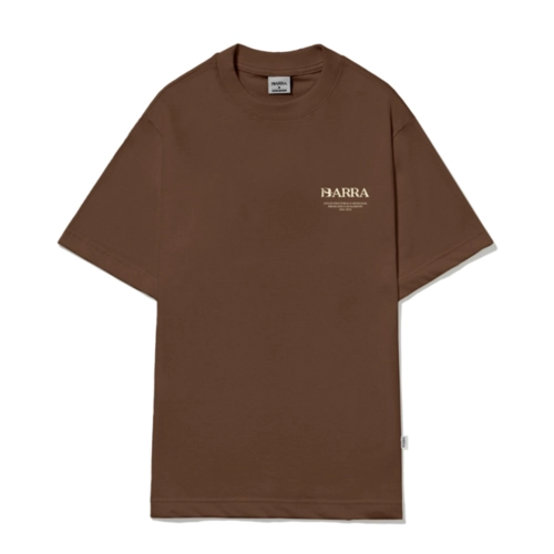 CAMISETA BARRA RAIZES INSTITUCIONAL MARROM