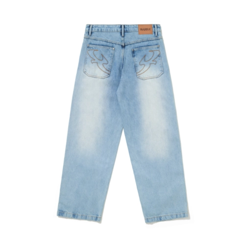 CALCA BARRA JEANS CLASSICA AZUL