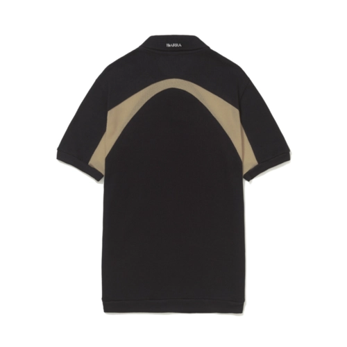 CAMISA BARRA POLO CLÁSSICA "B LOGO" PRETA