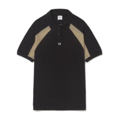 CAMISA BARRA POLO CLÁSSICA "B LOGO" PRETA