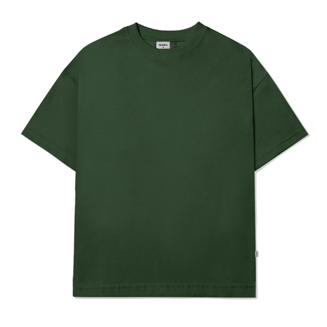 CAMISETA BARRA ASSINATURA LOGO HANDMADE VERDE
