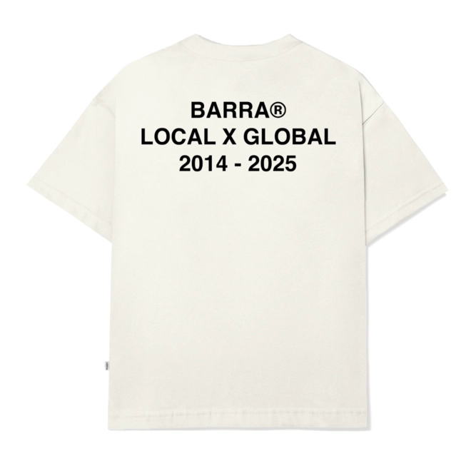 CAMISETA BARRA “FÉ” SOUVENIR OFF WHITE