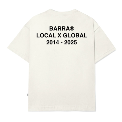 CAMISETA BARRA “FÉ” SOUVENIR OFF WHITE