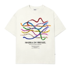 CAMISETA BARRA “FÉ” SOUVENIR OFF WHITE