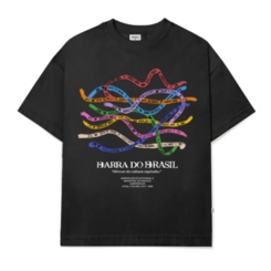 CAMISETA BARRA “FÉ” SOUVENIR PRETA