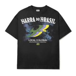 CAMISETA BARRA SOUVENIR PRETA