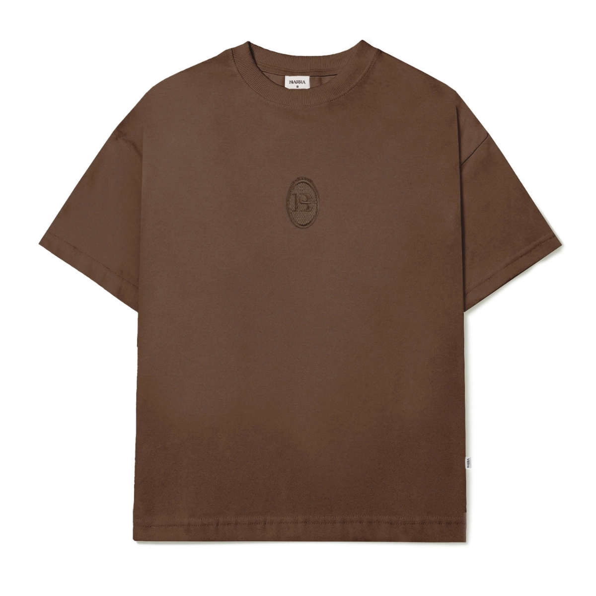 CAMISETA BARRA ATELIÊ MARROM