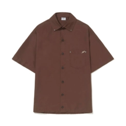 CAMISA DE BOTÃO CLÁSSIC "B GARÇA" MARROM