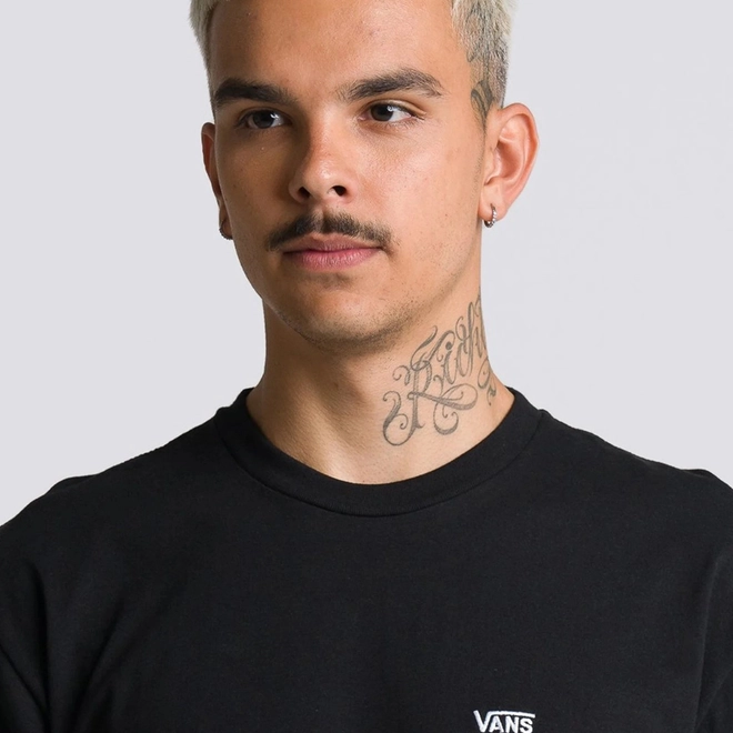 CAMISETA VANS CORE BASICS BLACK WHITE