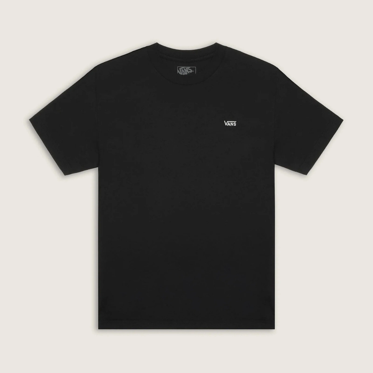 CAMISETA VANS CORE BASICS BLACK WHITE