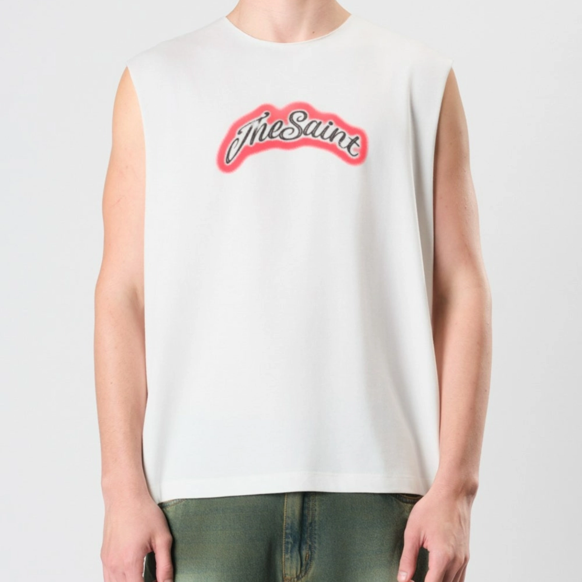 CAMISETA THESAINT TANK TOP AIRBRUSH