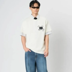 CAMISETA THESAINT BOXY ESCAMAS