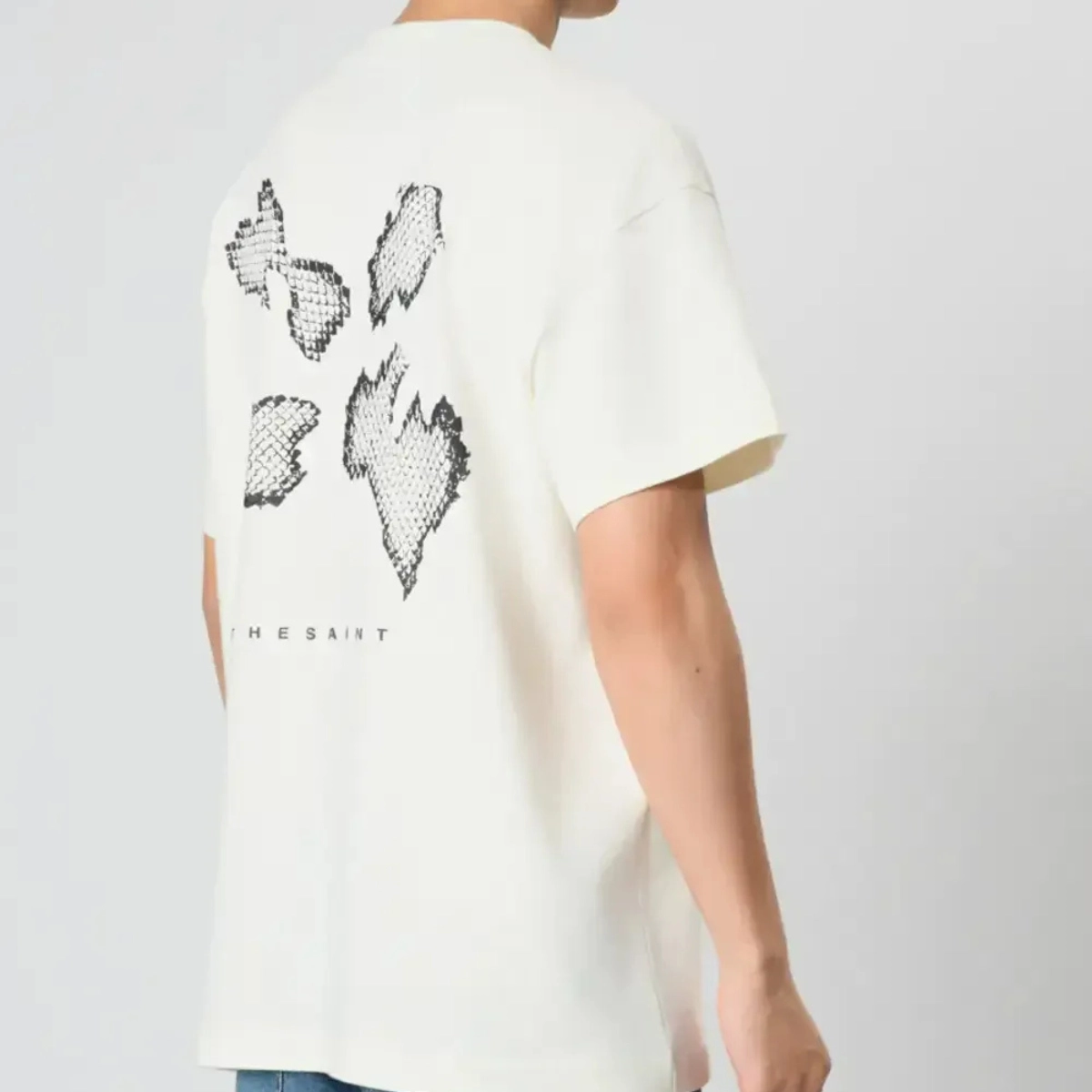 CAMISETA THESAINT BOXY ESCAMAS