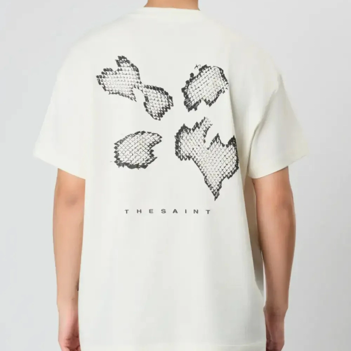 CAMISETA THESAINT BOXY ESCAMAS