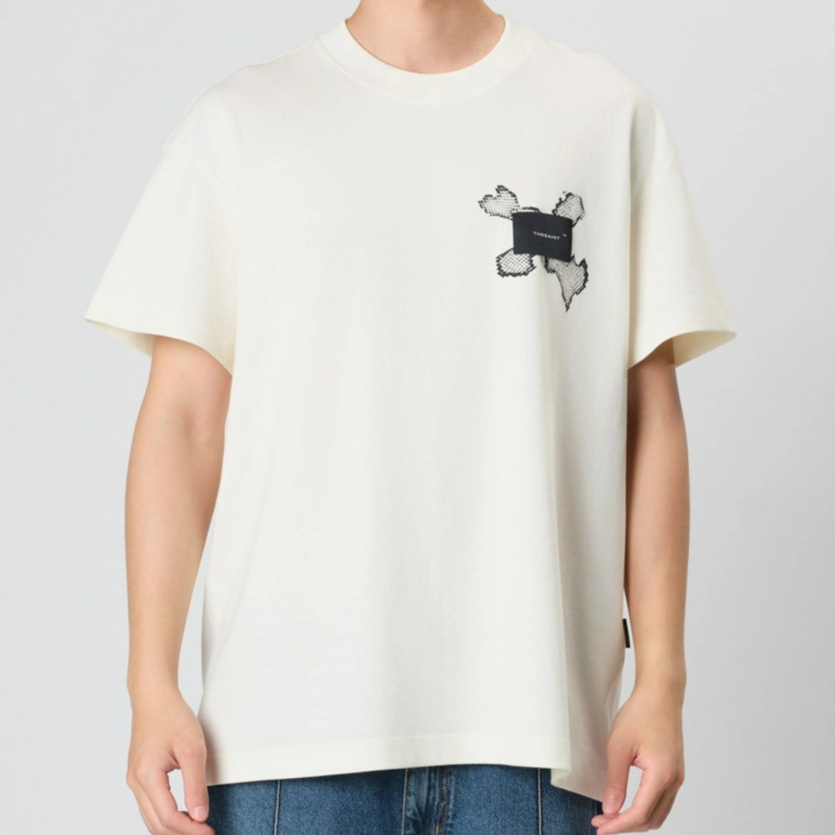 CAMISETA THESAINT BOXY ESCAMAS