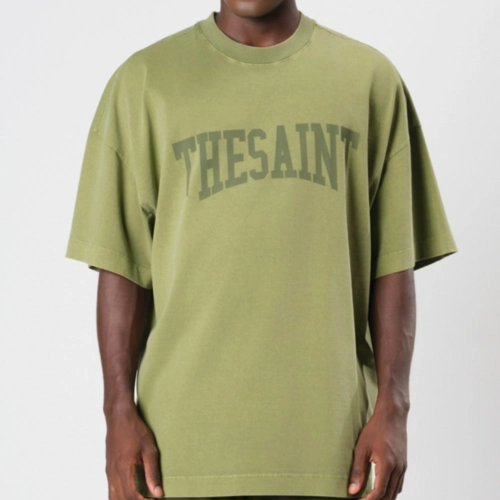 CAMISETA THESAINT OVERSIZED STONED
