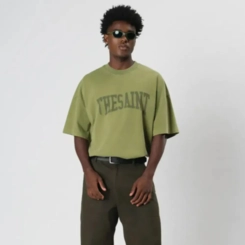 CAMISETA THESAINT OVERSIZED STONED