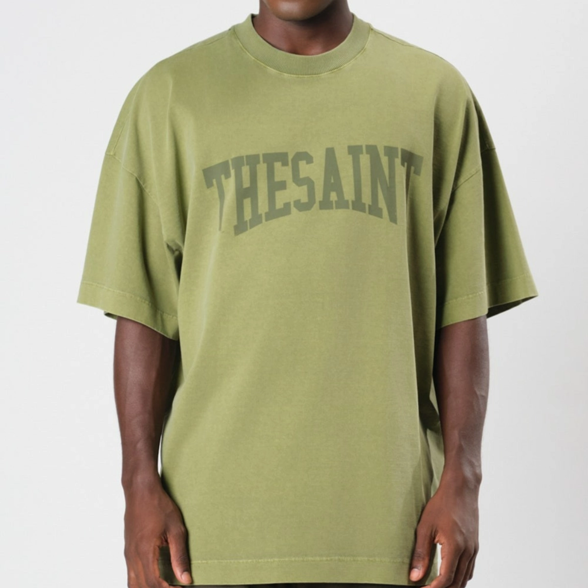 CAMISETA THESAINT OVERSIZED STONED