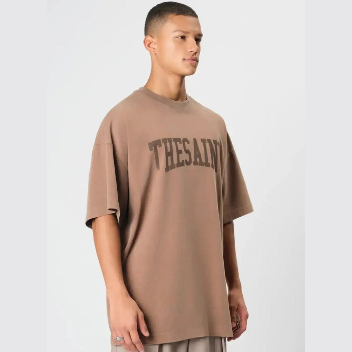 CAMISETA THESAINT OVERSIZED STONED