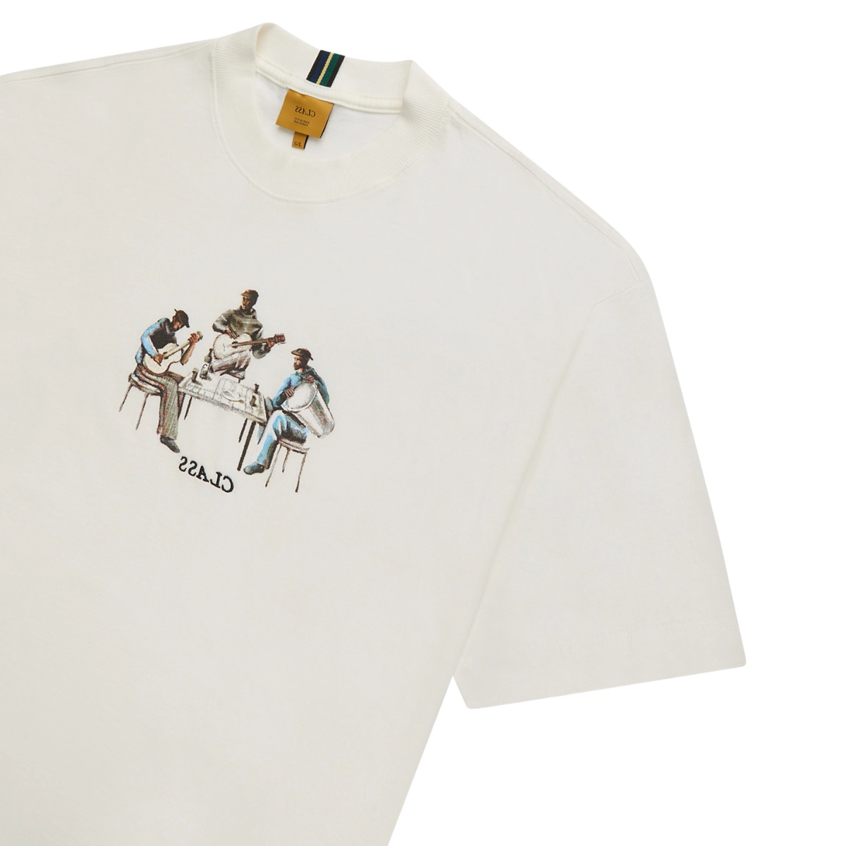 CAMISETA CLASS "ARTE PROIBIDA" OFF-WHITE