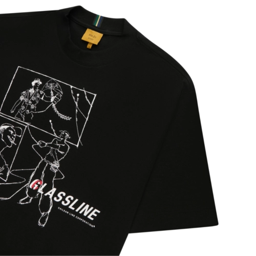 CAMISETA CLASS "GLASSLINE" BLACK