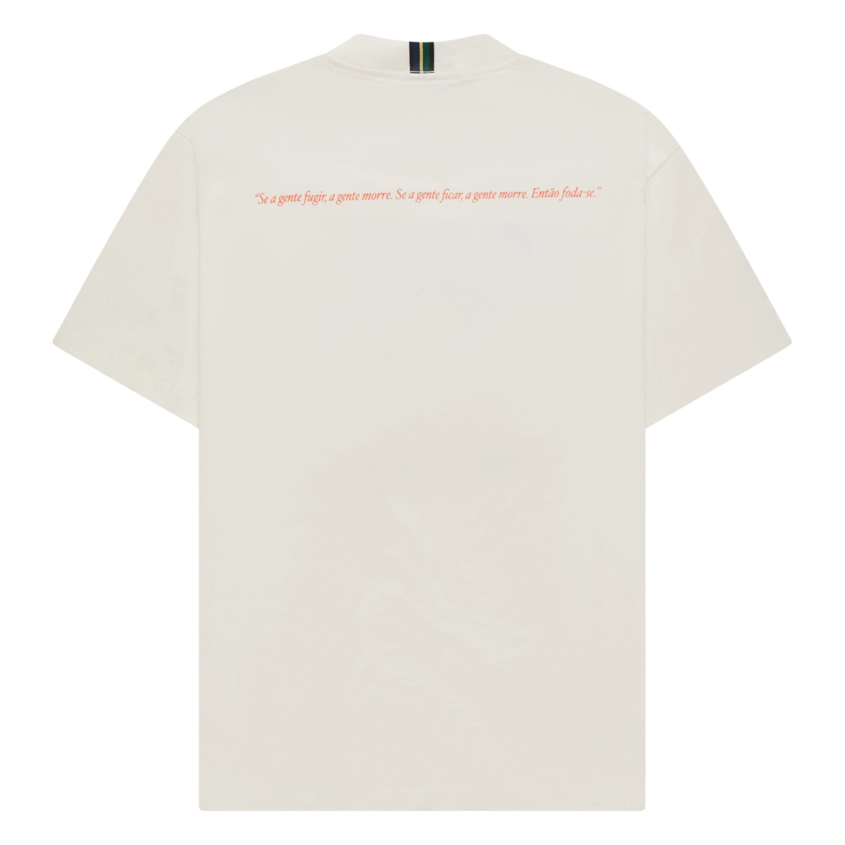 CAMISETA CLASS "FODA-SE" OFF-WHITE
