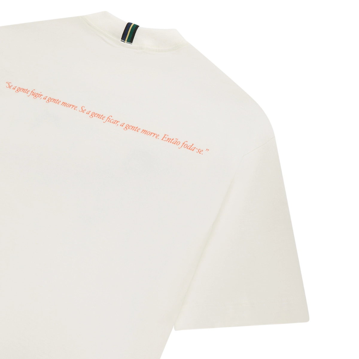 CAMISETA CLASS "FODA-SE" OFF-WHITE