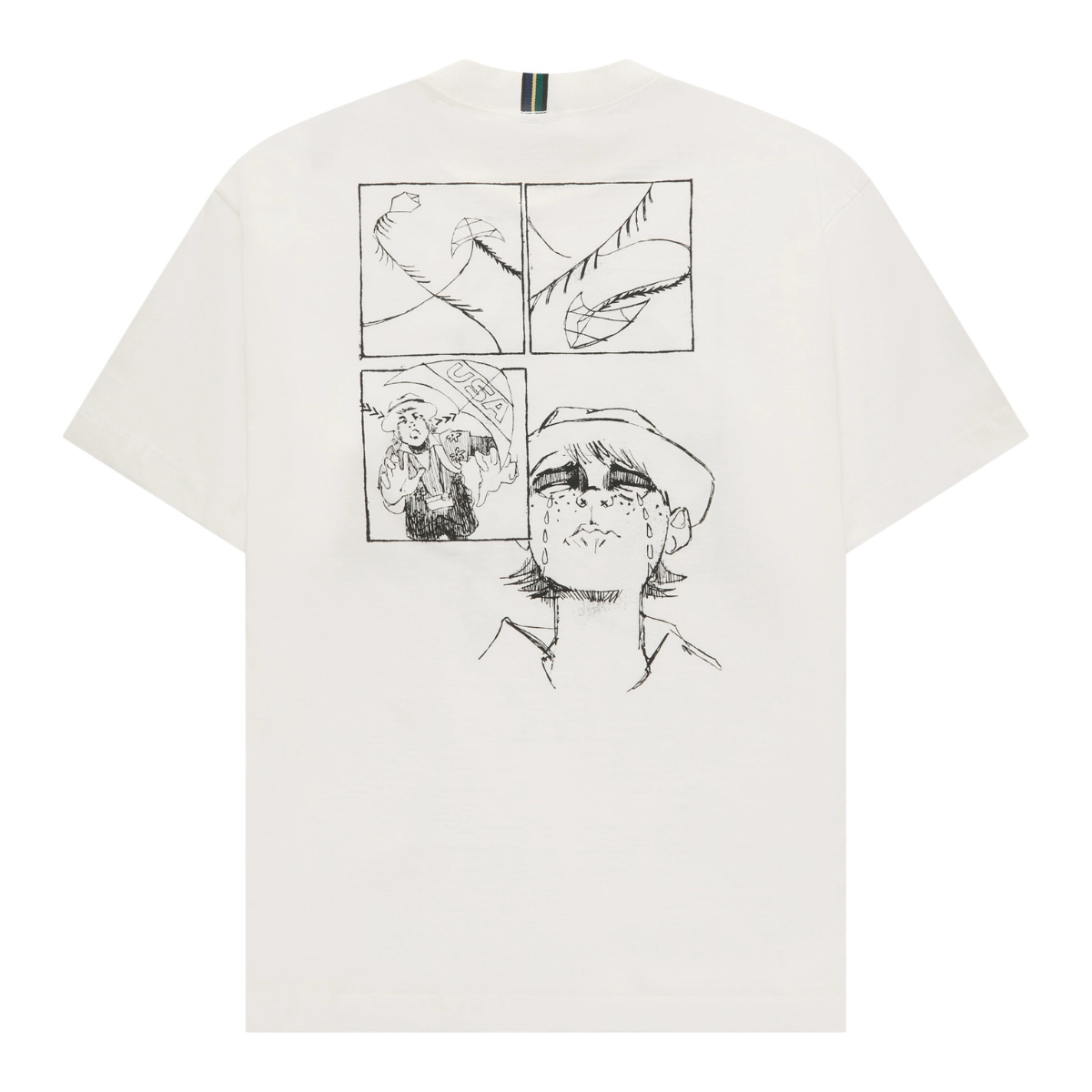 CAMISETA CLASS "GLASSLINE" OFF-WHITE