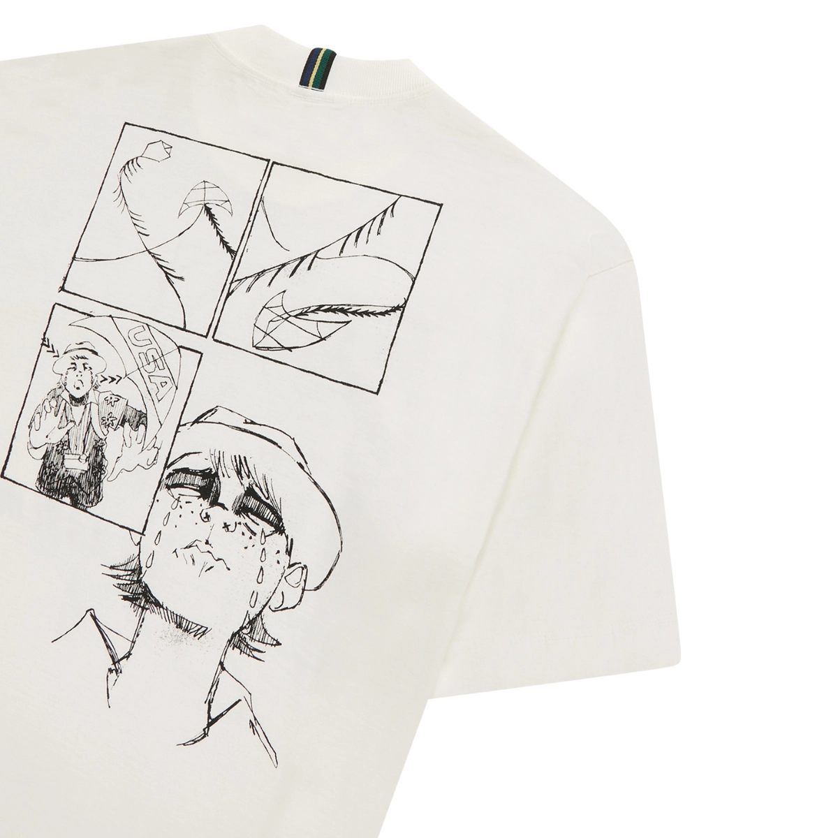 CAMISETA CLASS "GLASSLINE" OFF-WHITE
