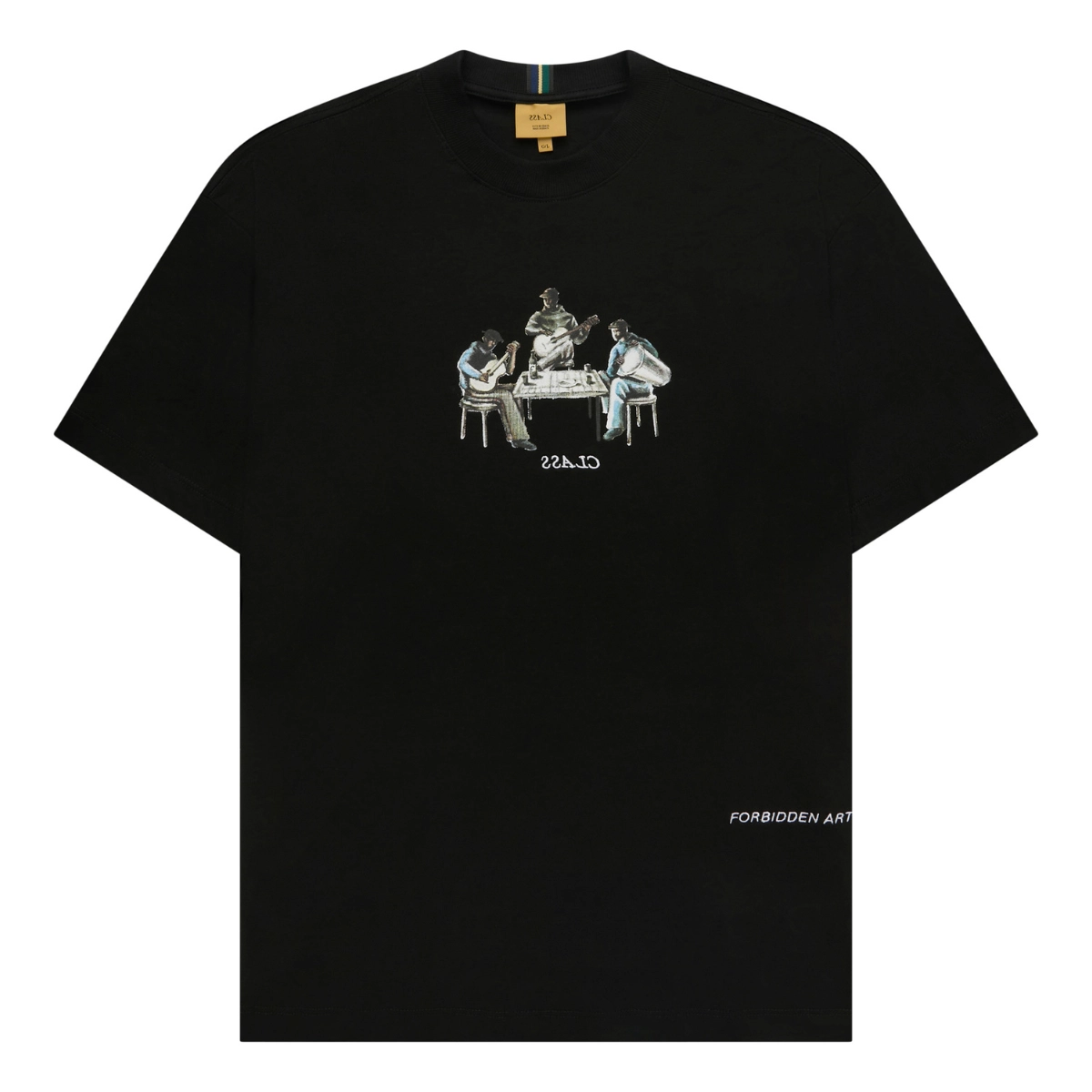 CAMISETA CLASS "ARTE PROIBIDA" BLACK