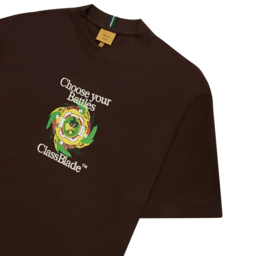 CAMISETA "CLASSBLADE" BROWN