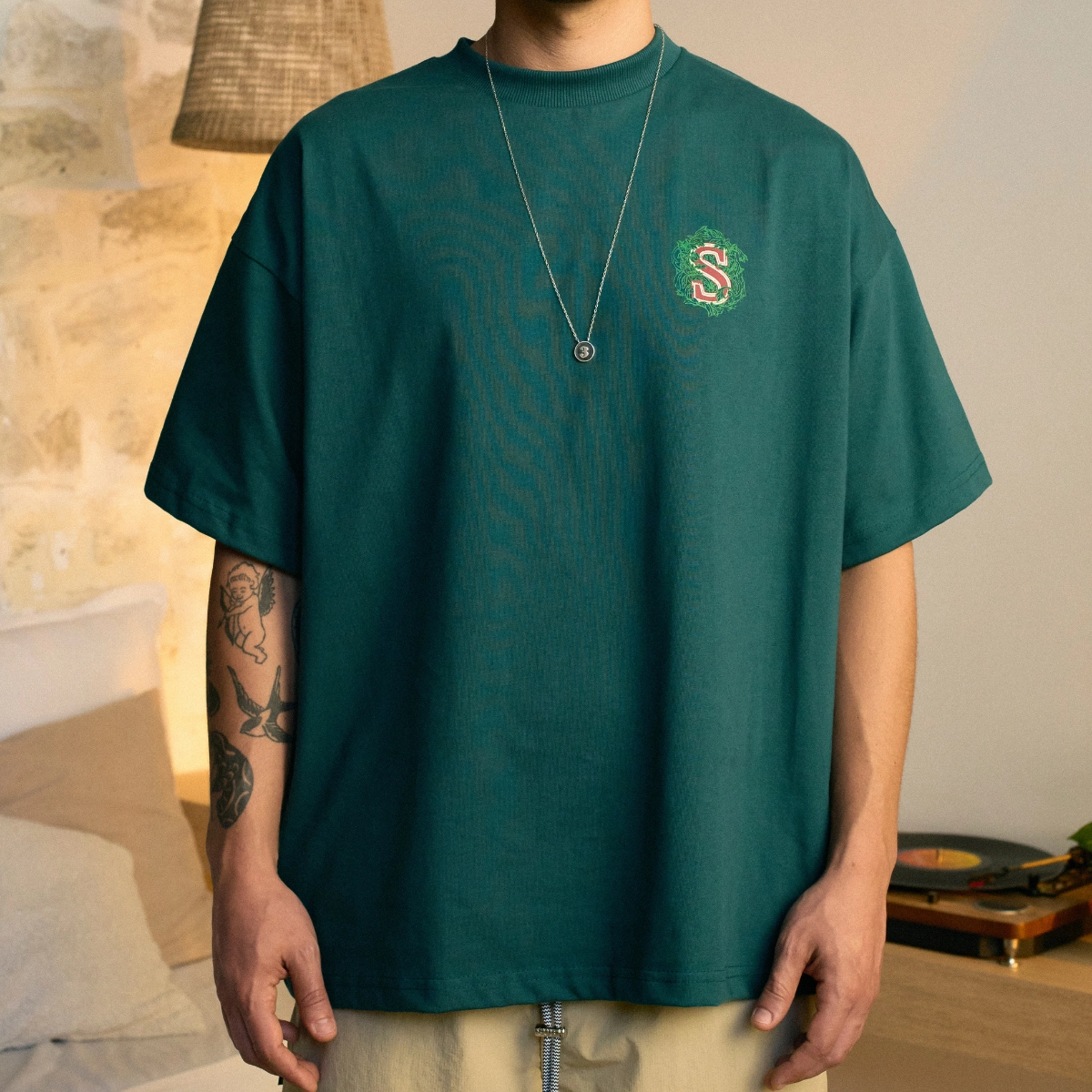 CAMISETA SUB FOLIAGE BOXY
