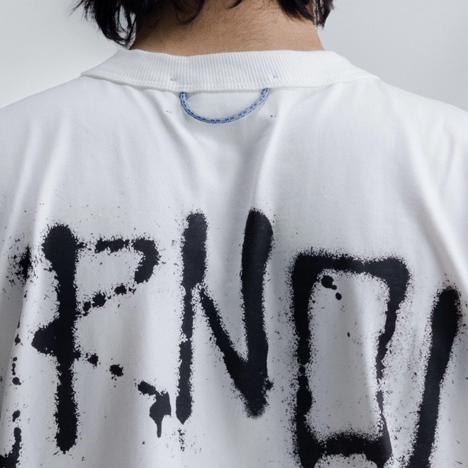 CAMISETA QUADRO CREATIONS GRAFITE BURNOUT BOXY