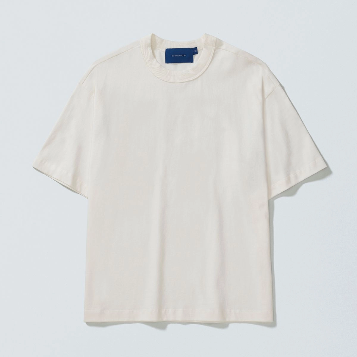CAMISETA QUADRO CREATIONS GRAFITE BURNOUT BOXY
