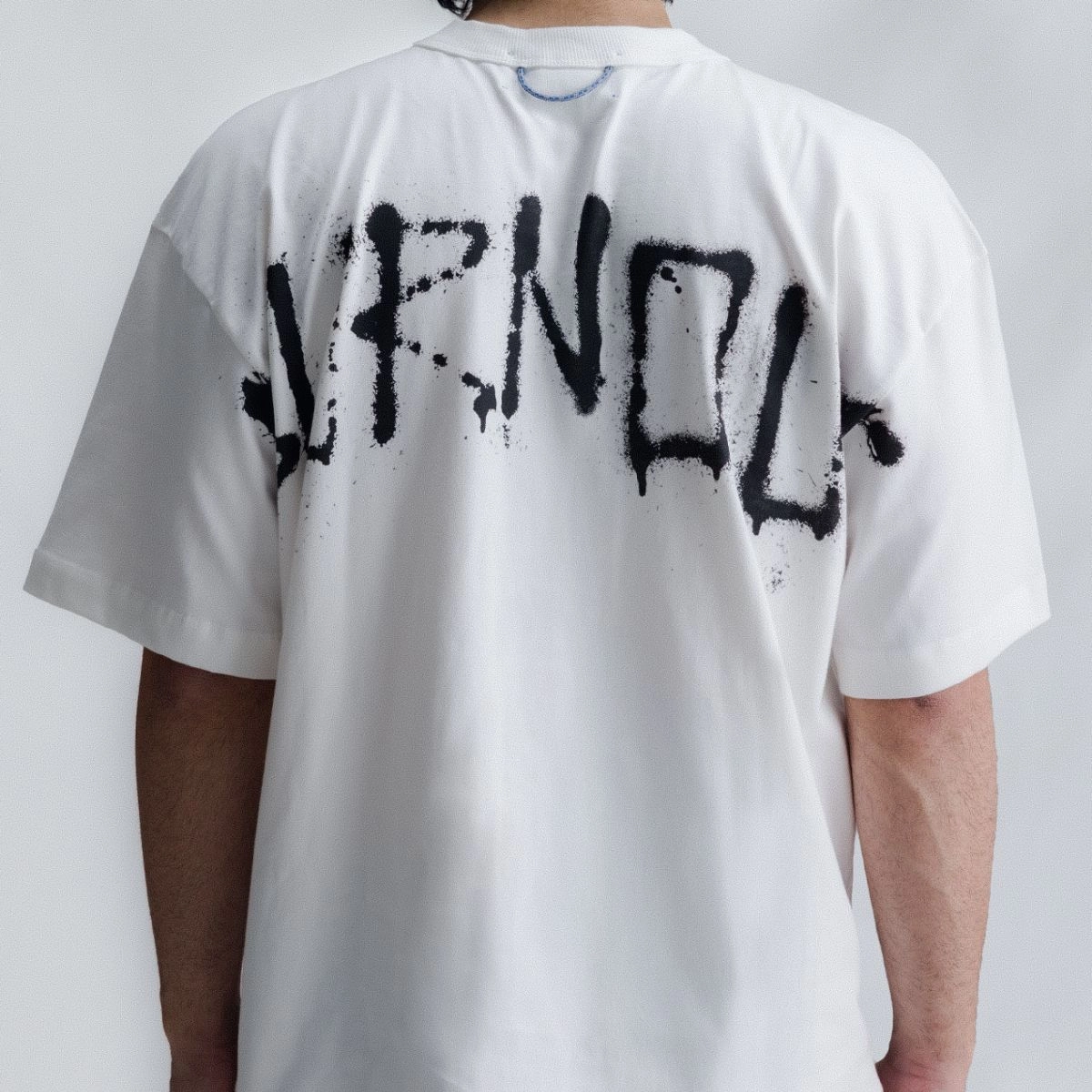 CAMISETA QUADRO CREATIONS GRAFITE BURNOUT BOXY
