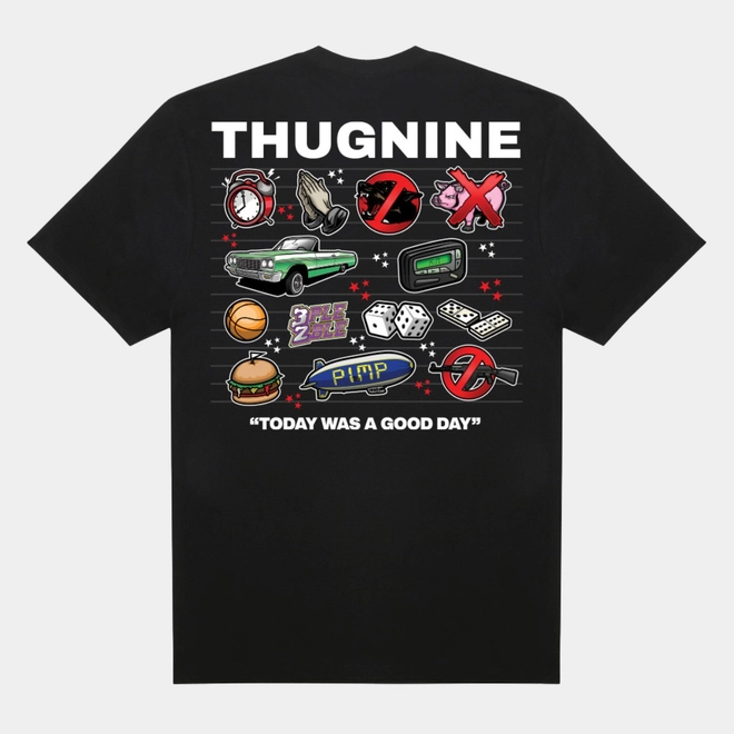 CAMISETA THUG NINE GOOD DAY